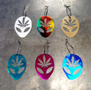 Alien Cannabis Leaf Ornament