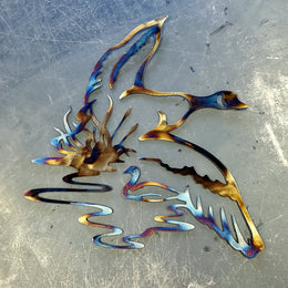 Goose Metal Wall Art