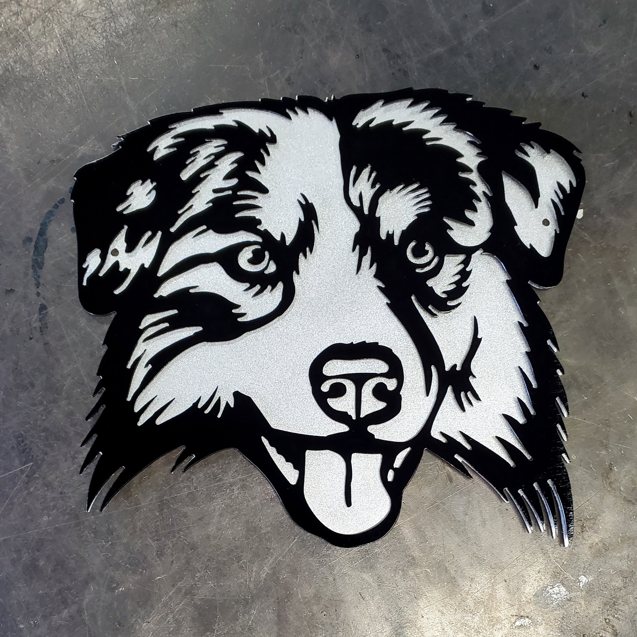 Australian Shepherd #1 Metal Art