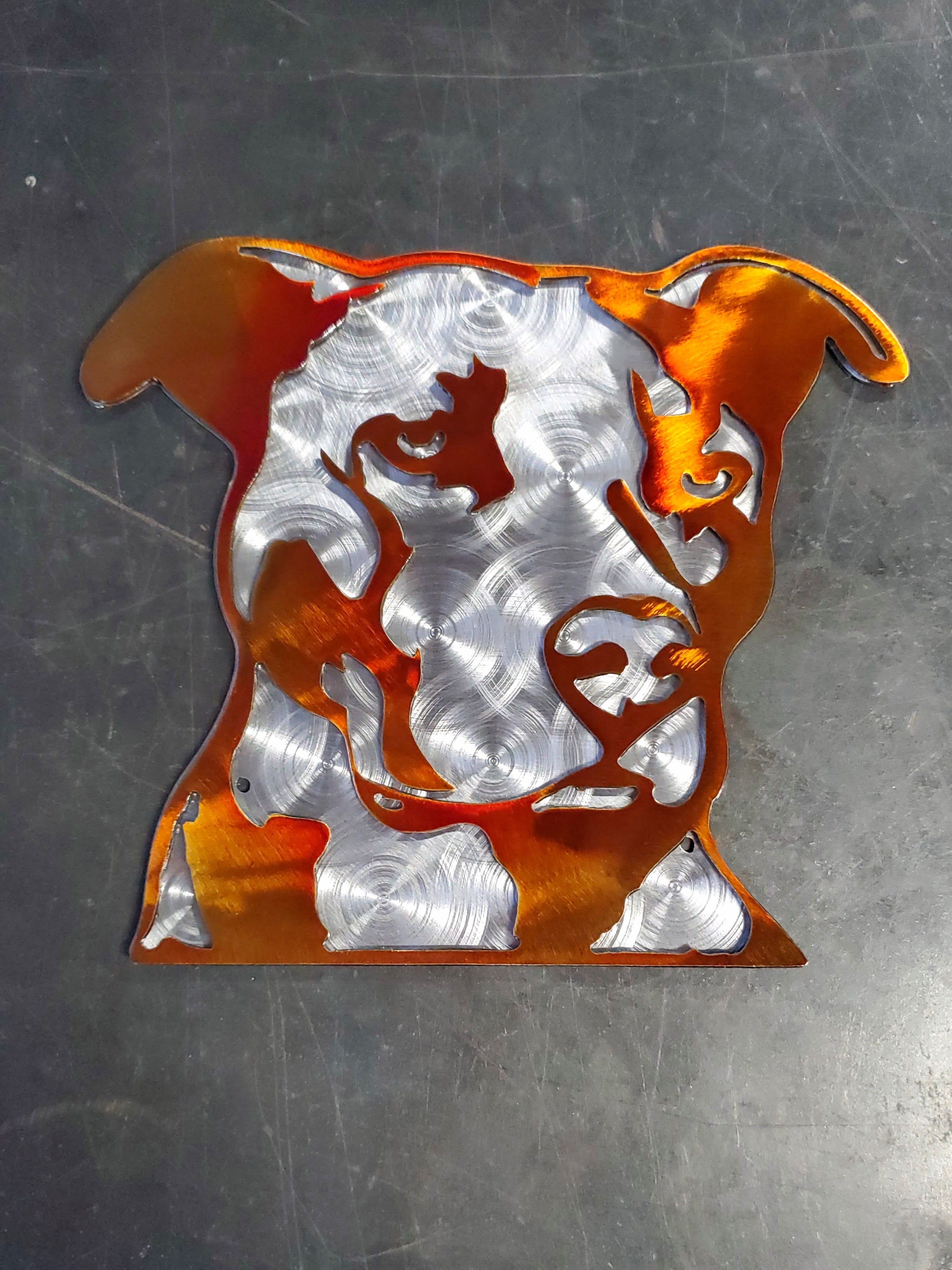 Orange Candy & Polished Swirl