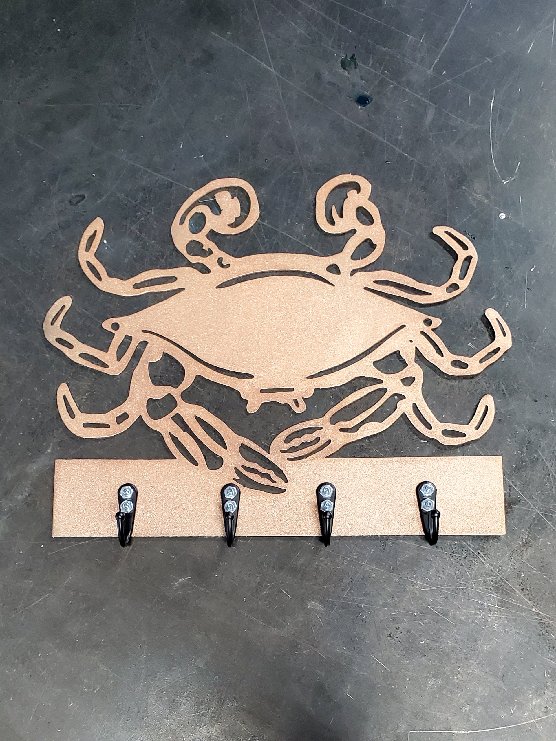 Blue Crab #1 Key & Leash Hanger