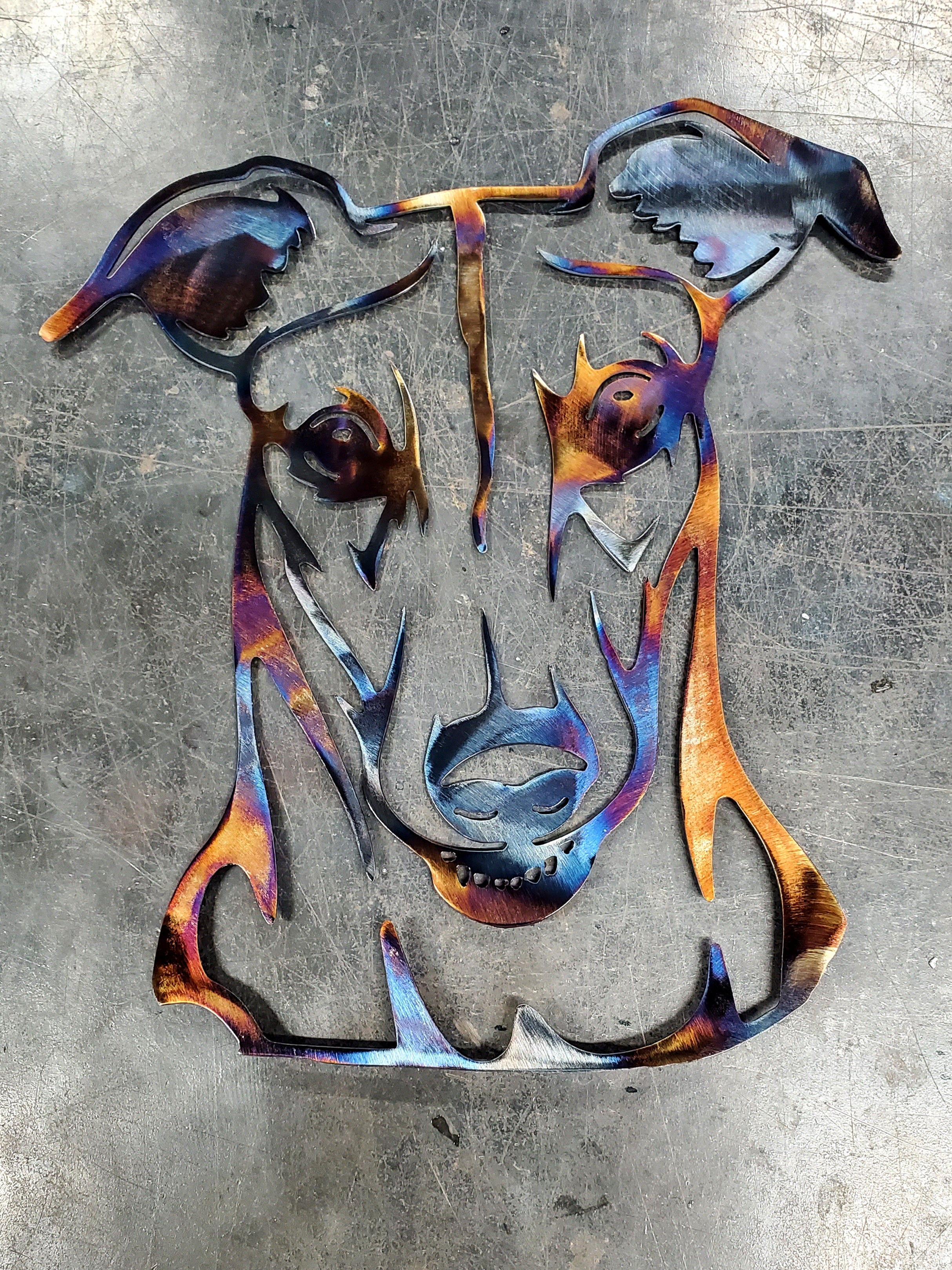 Greyhound #1 Metal Art