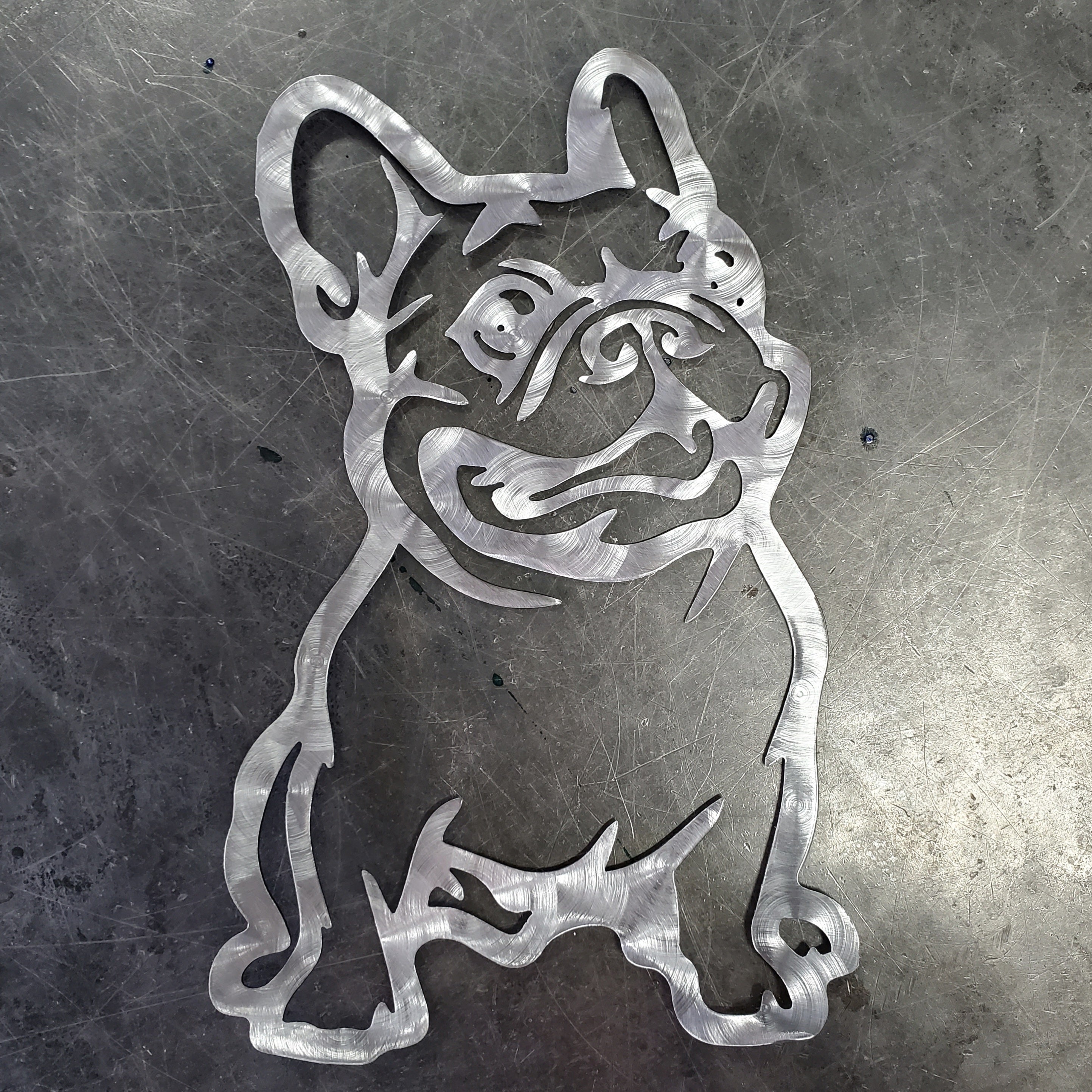 French Bulldog #1 Metal Art