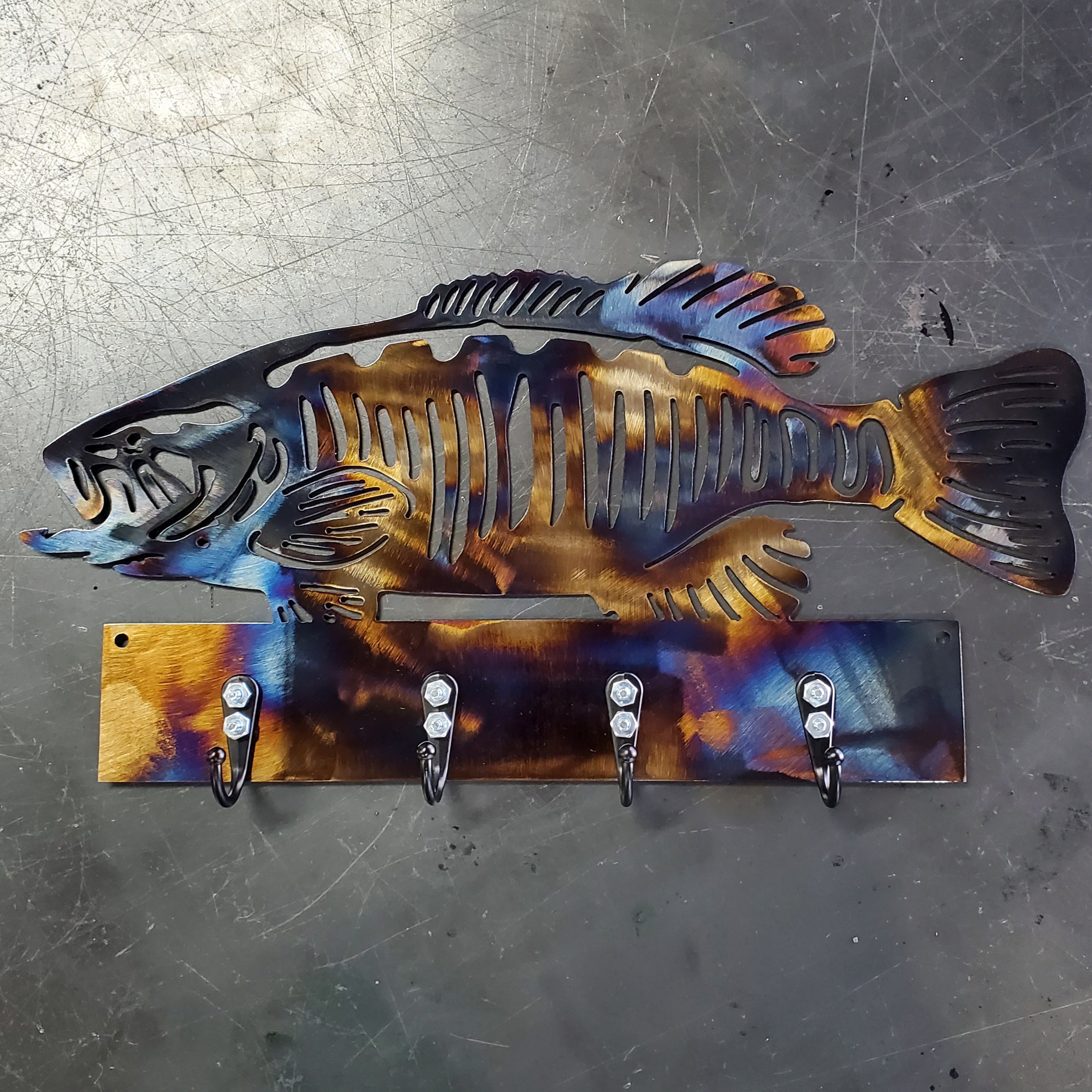 Smallmouth Bass Key & Leash Hanger