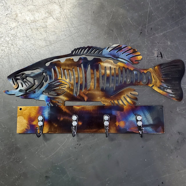 Smallmouth Bass Key & Leash Hanger