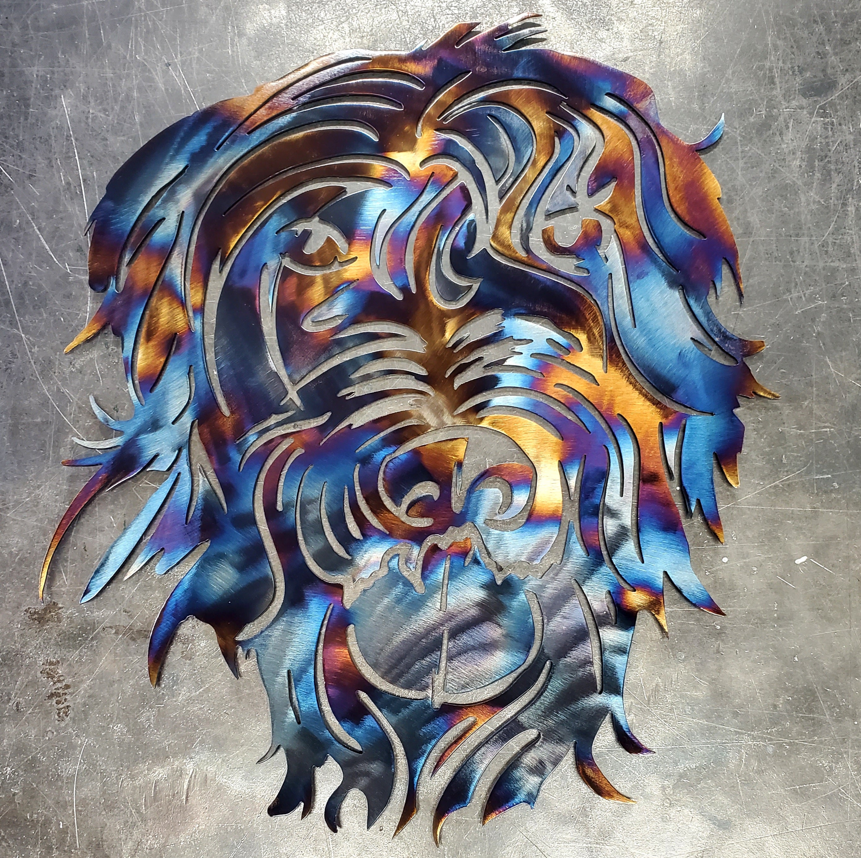 Wirehaired Pointing Griffon Metal Art