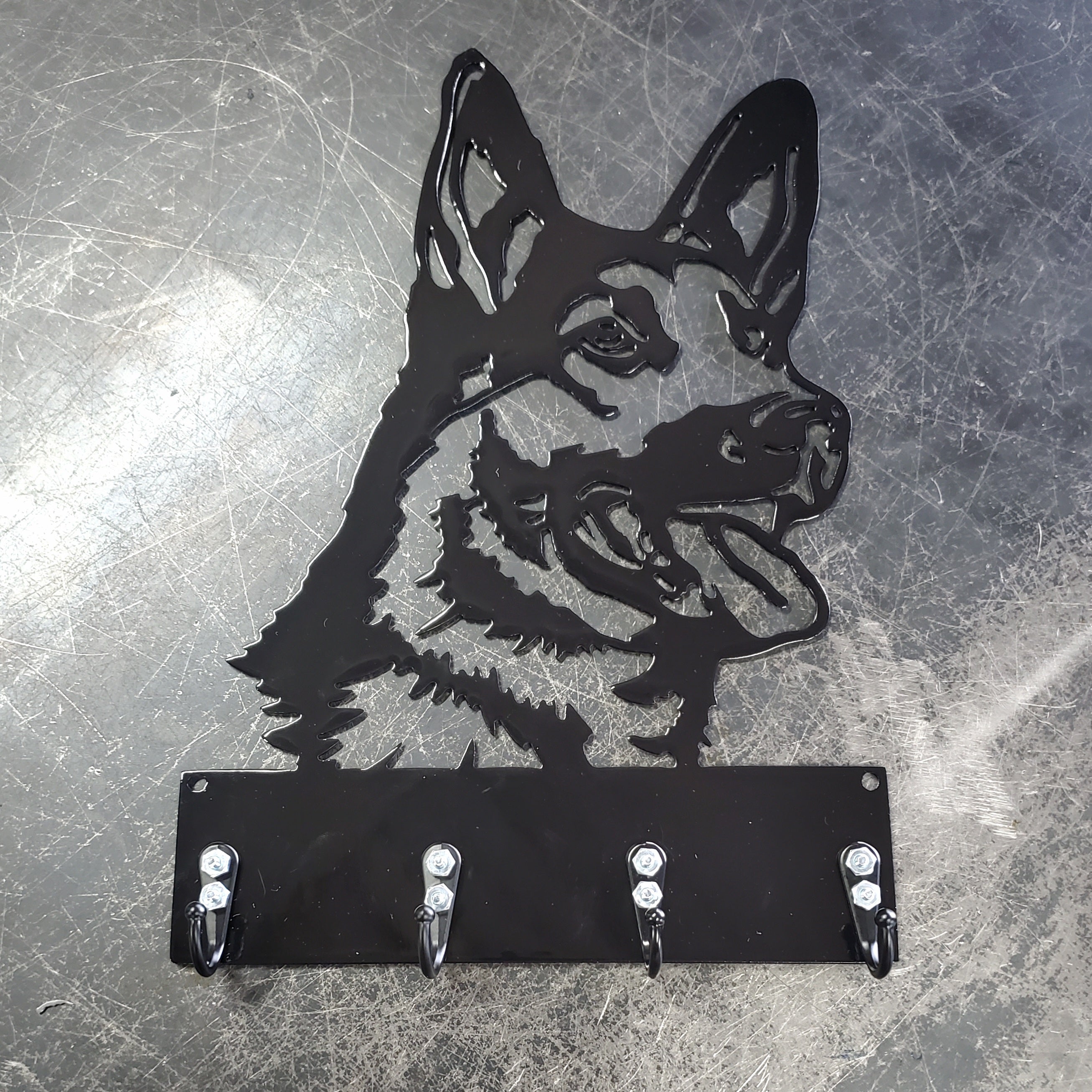 German Shepherd #1 Key & Leash Hanger