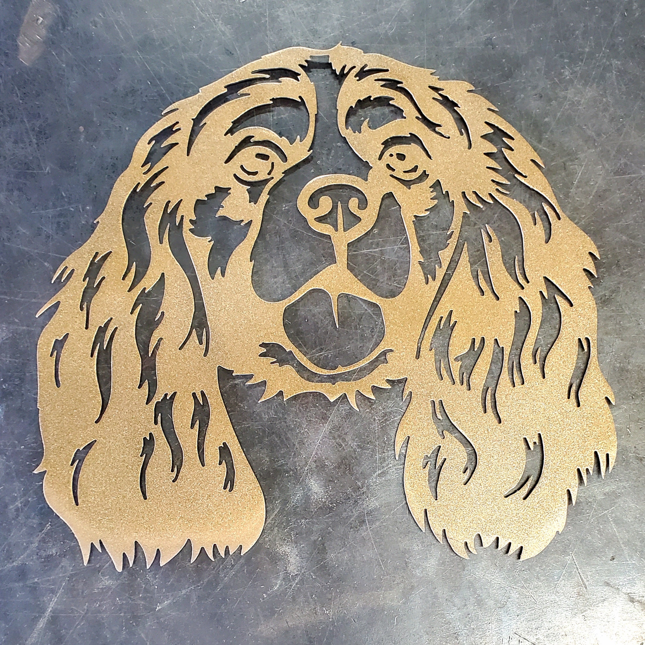 Cavalier King Charles Metal Art