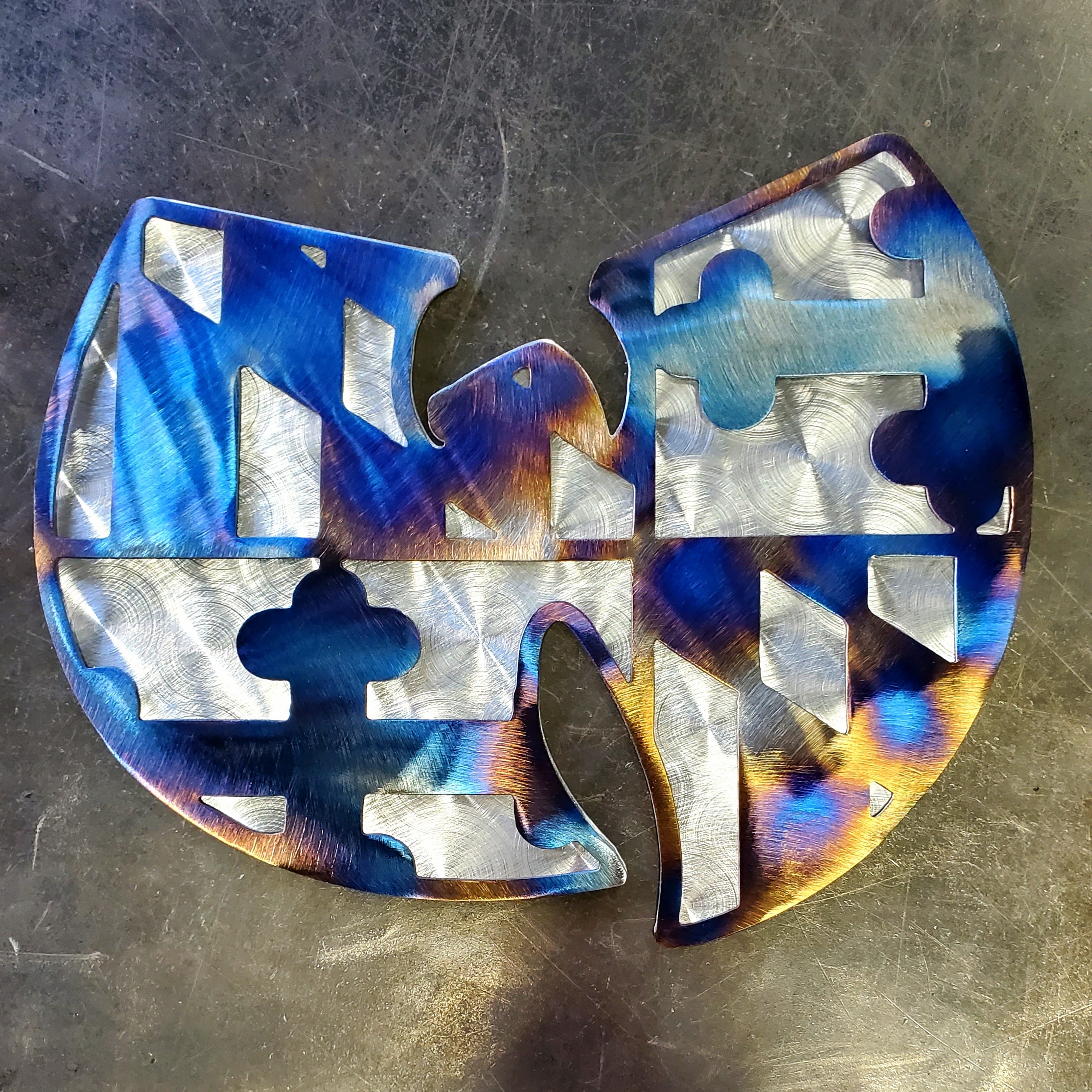 Maryland "W" Metal Art