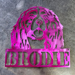 Cavalier King Charles Metal Wall Art