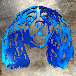 Cavalier King Charles Metal Wall Art