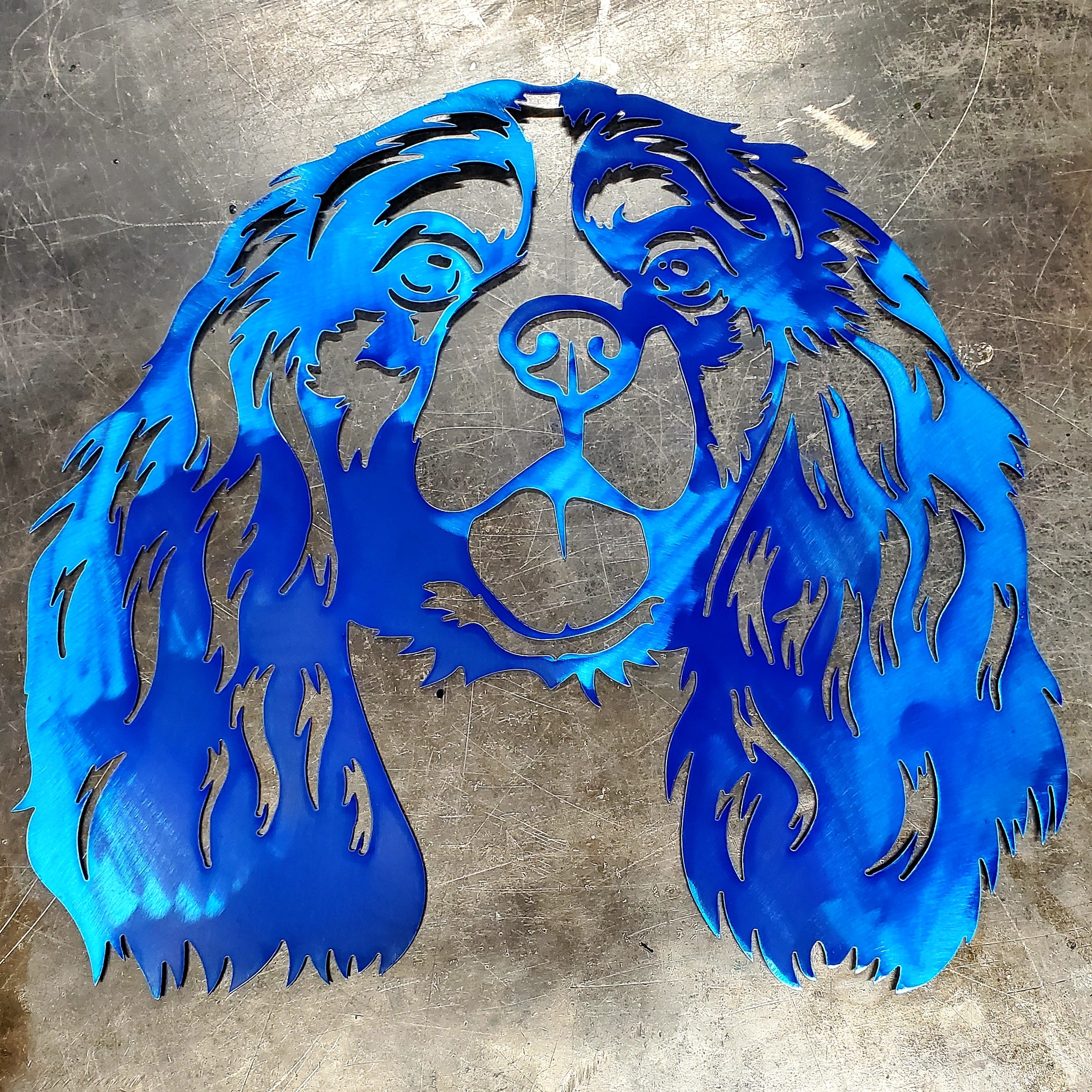Cavalier King Charles Metal Art
