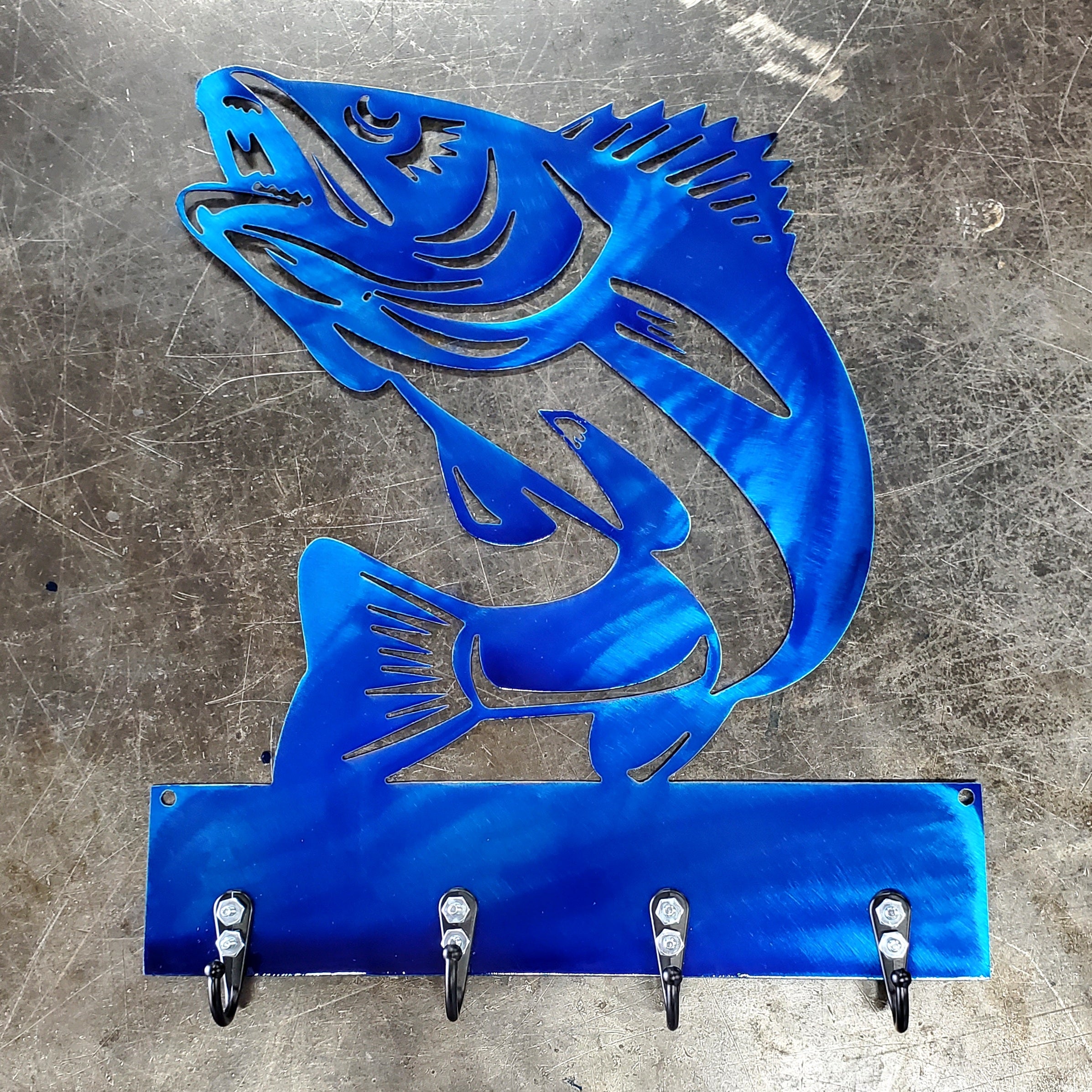 Walleye #1 Key & Leash Hanger