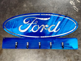 Ford Logo Key & Leash Hanger