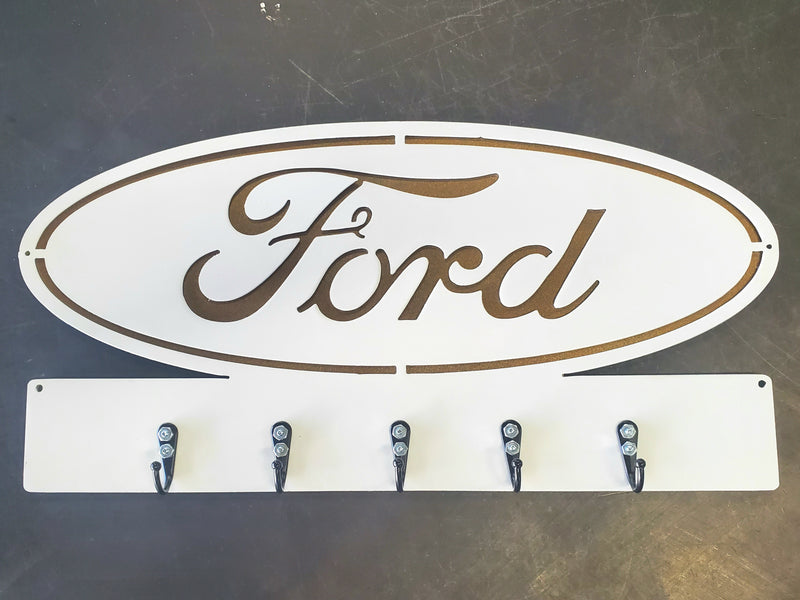 Ford Logo Key & Leash Hanger