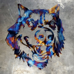 Husky Metal Wall Art