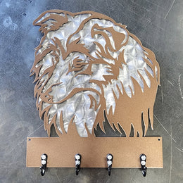 Sheltie Key & Leash Hanger