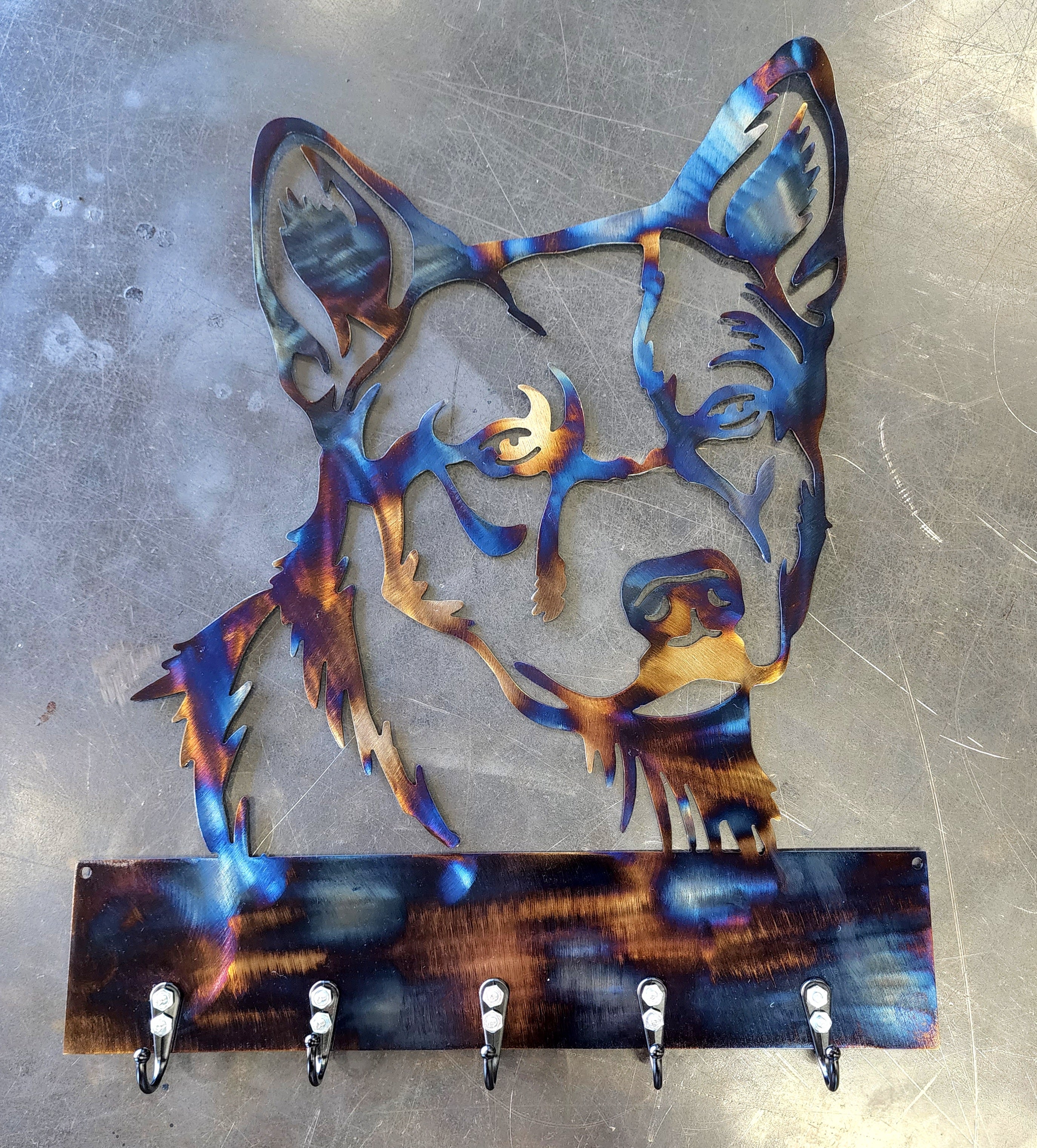 Australian Cattle Dog Metal Art