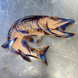 Muskie Metal Wall Art