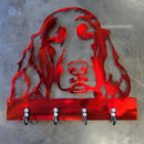 Irish Setter Key & Leash Hanger