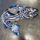 Walleye Tribal Metal Art