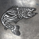 Walleye Tribal Metal Art