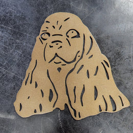 Cocker Spaniel Metal Wall Art