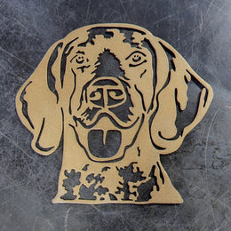 German Shorthaired Pointer Metal Wall Art