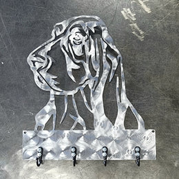 Basset Hound Metal Wall Art