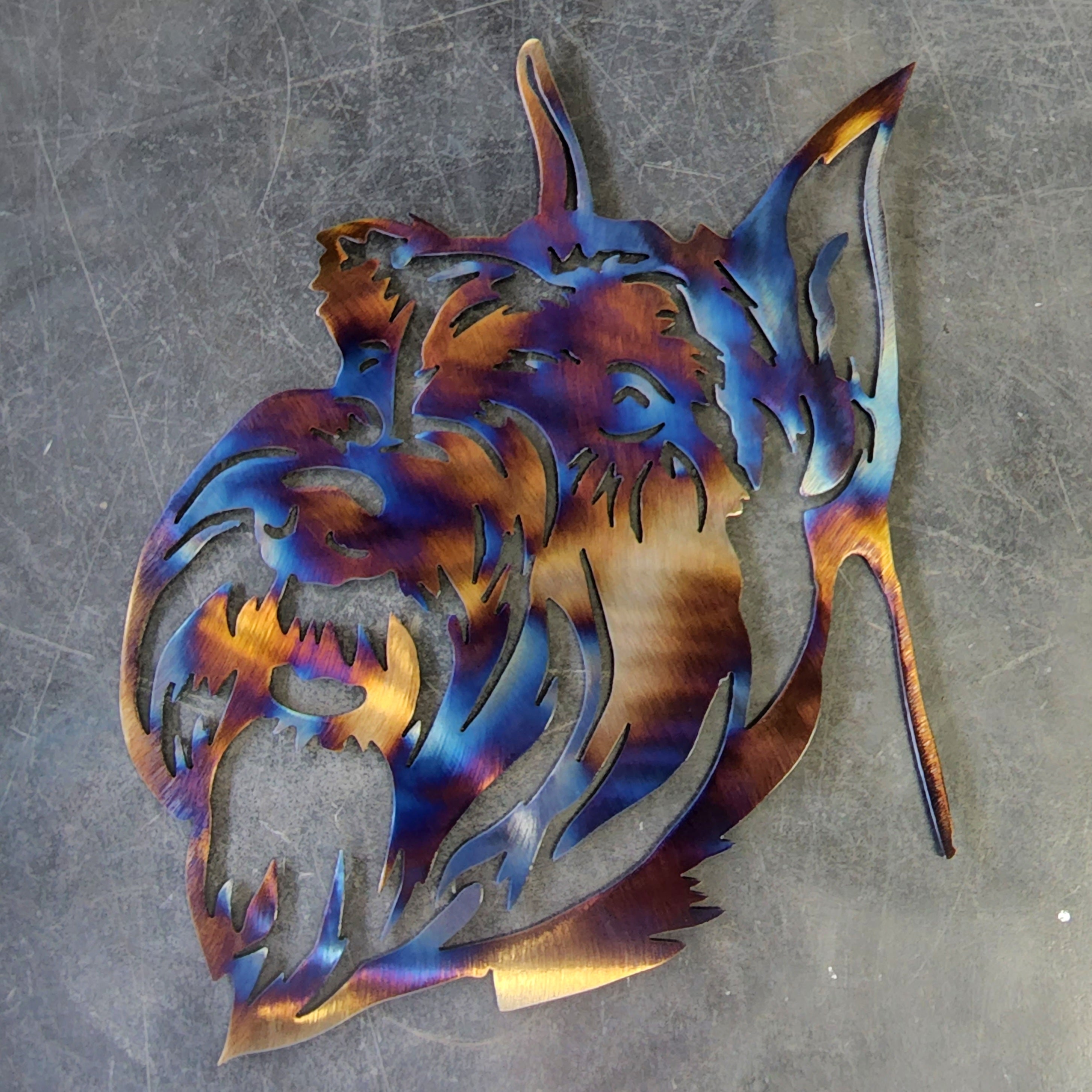 Schnauzer #2 Metal Art