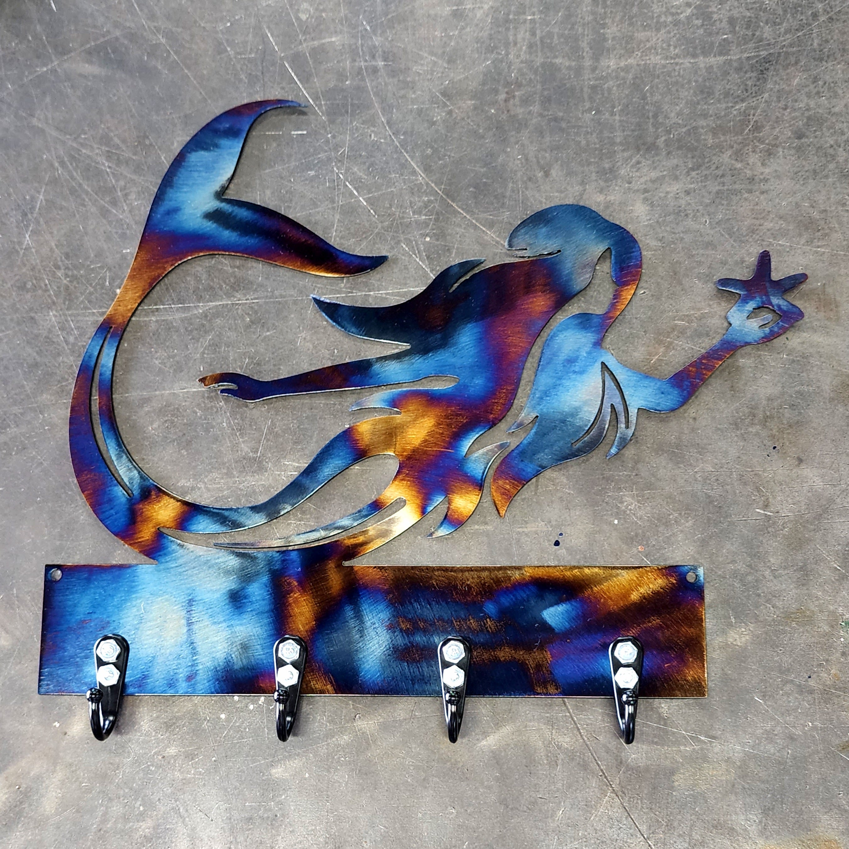 Mermaid #1 Key & Leash Hanger