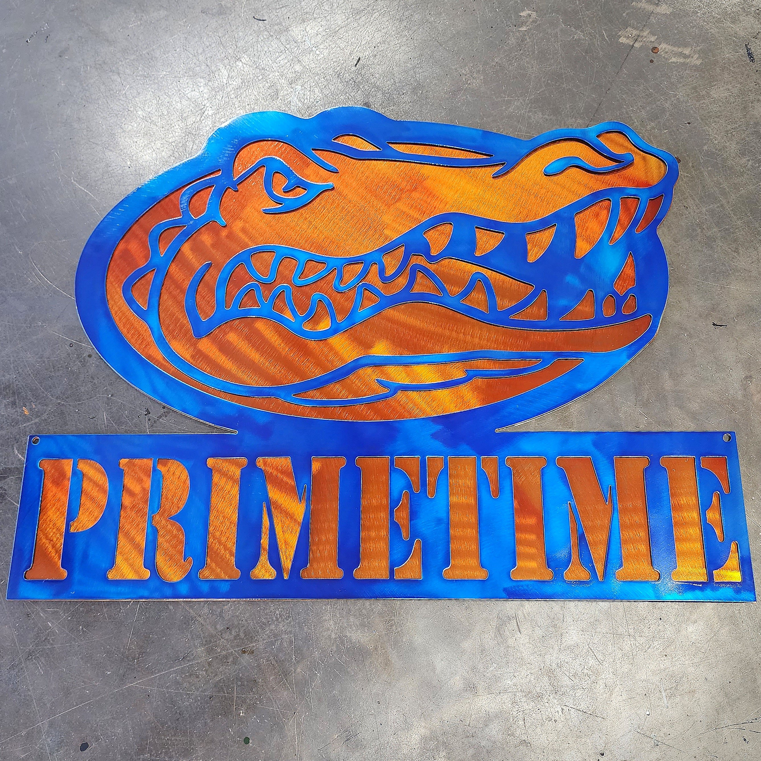 Blue Candy & Orange Candy