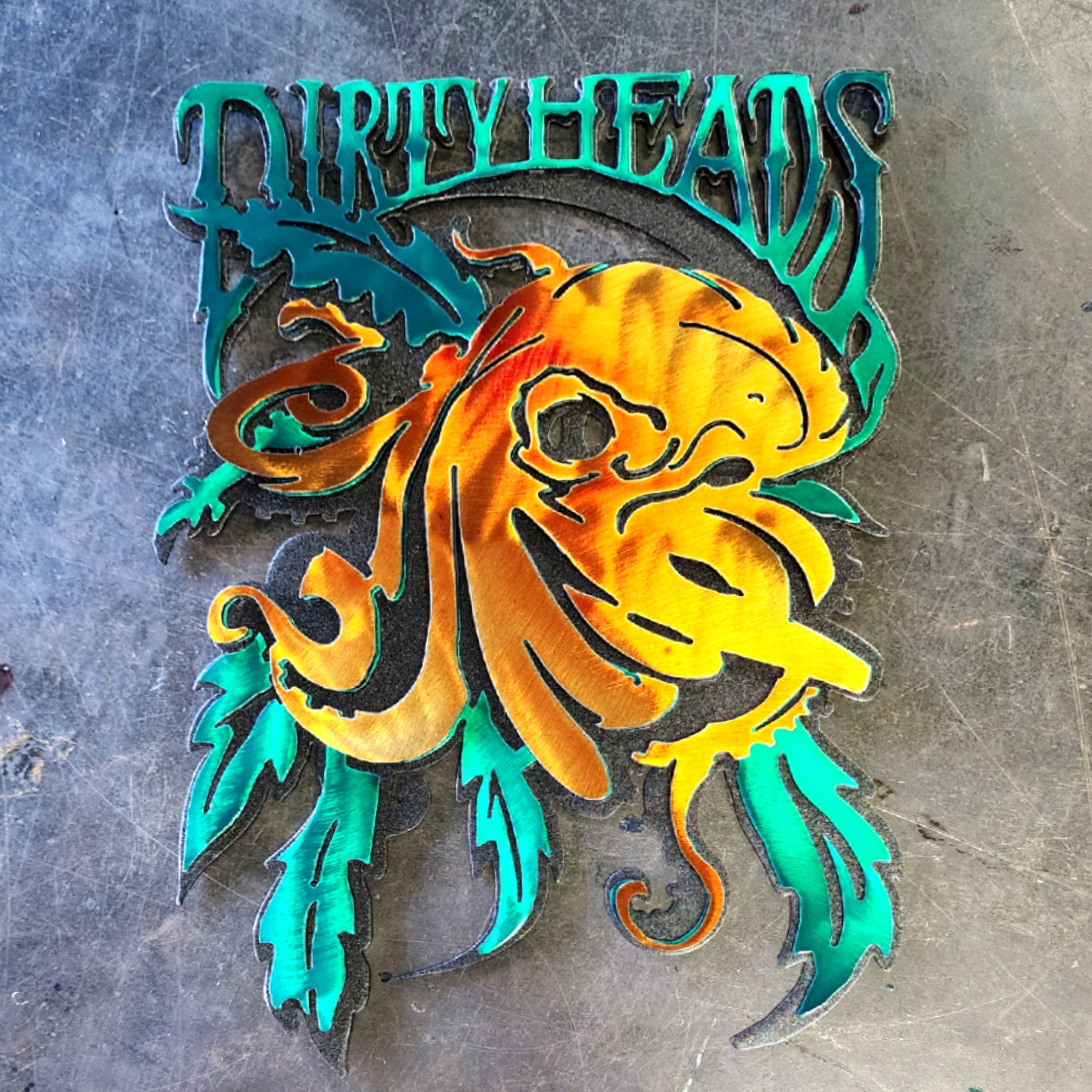 Dirty Heads Metal Art