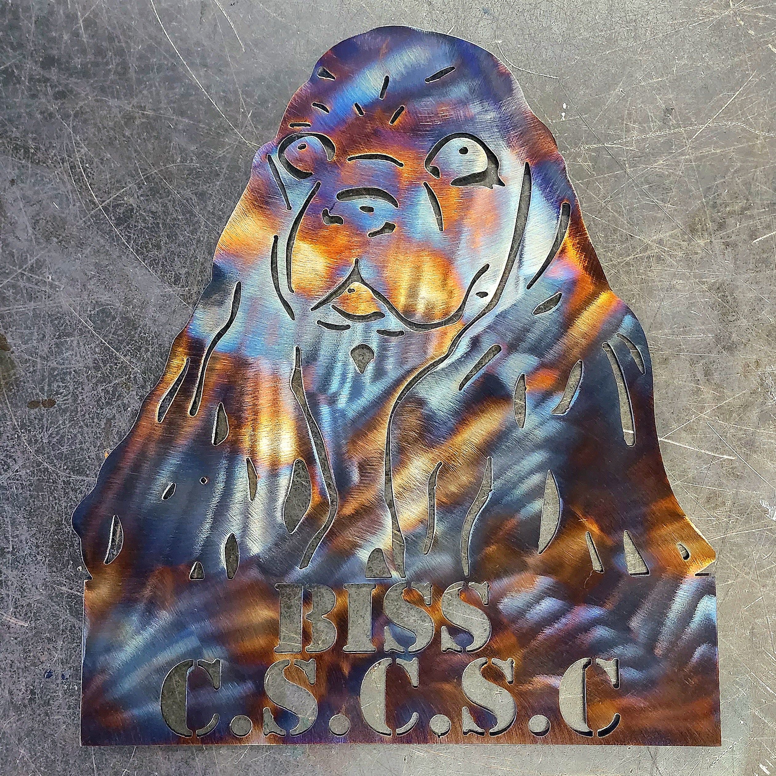 Cocker Spaniel Metal Art