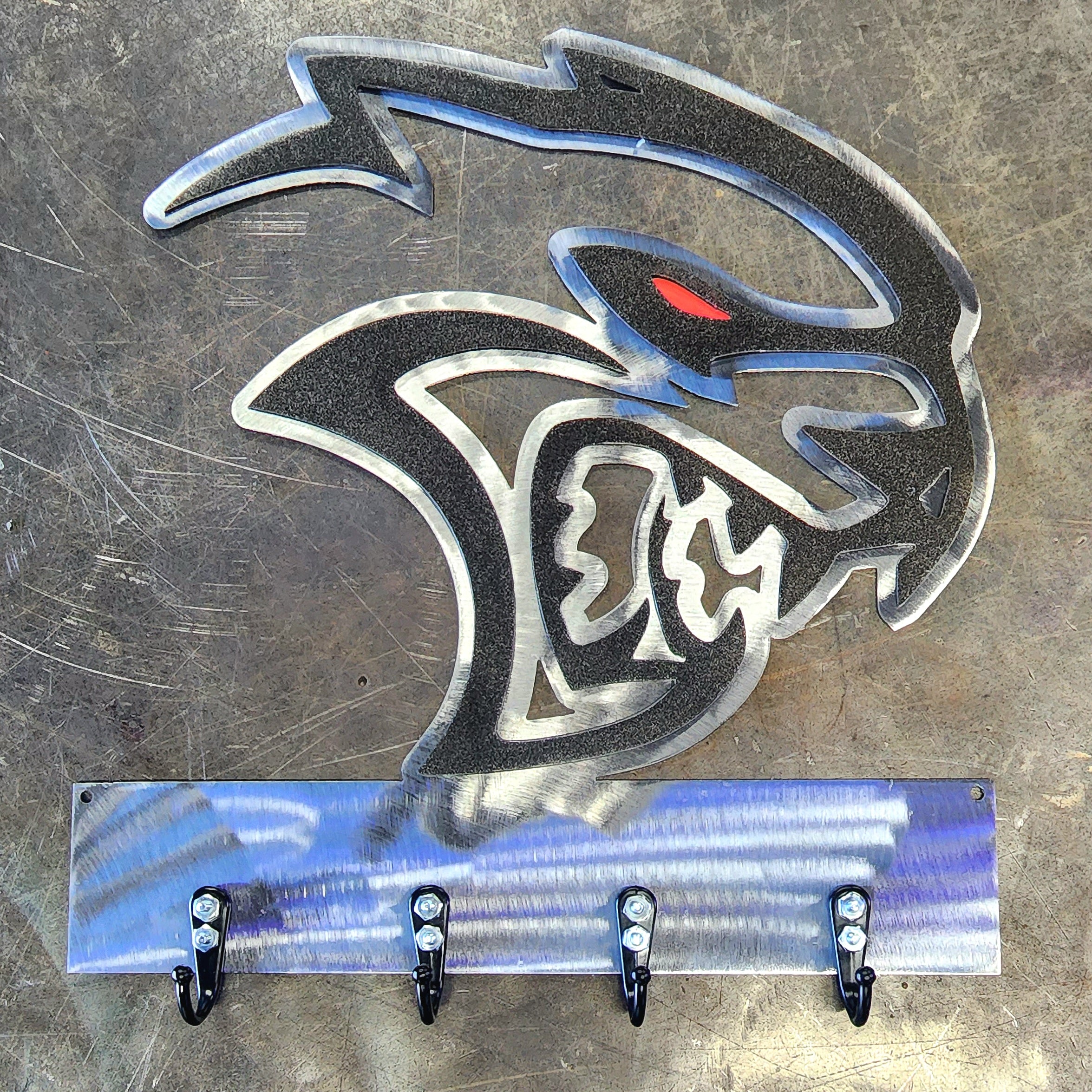 Dodge Hellcat Key & Leash Hanger