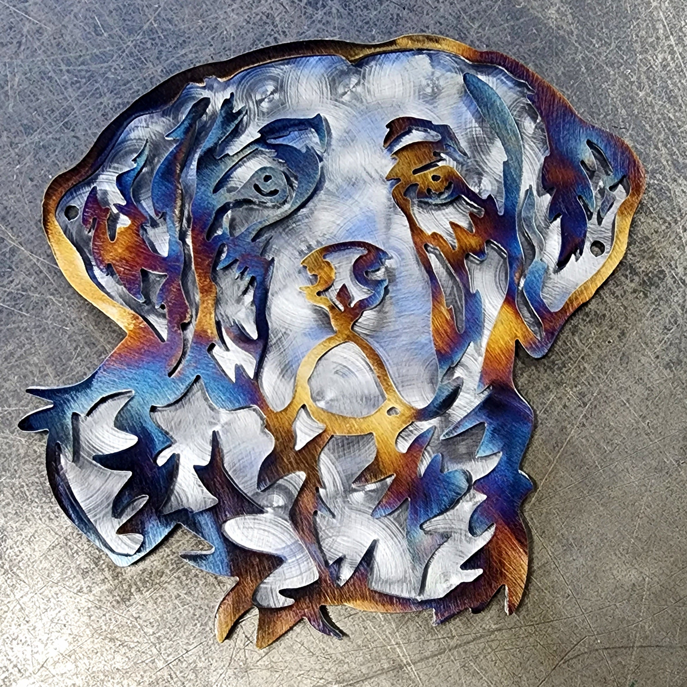 Chesapeake Bay Retriever Metal Art