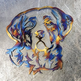 Chesapeake Bay Retriever Metal Wall Art