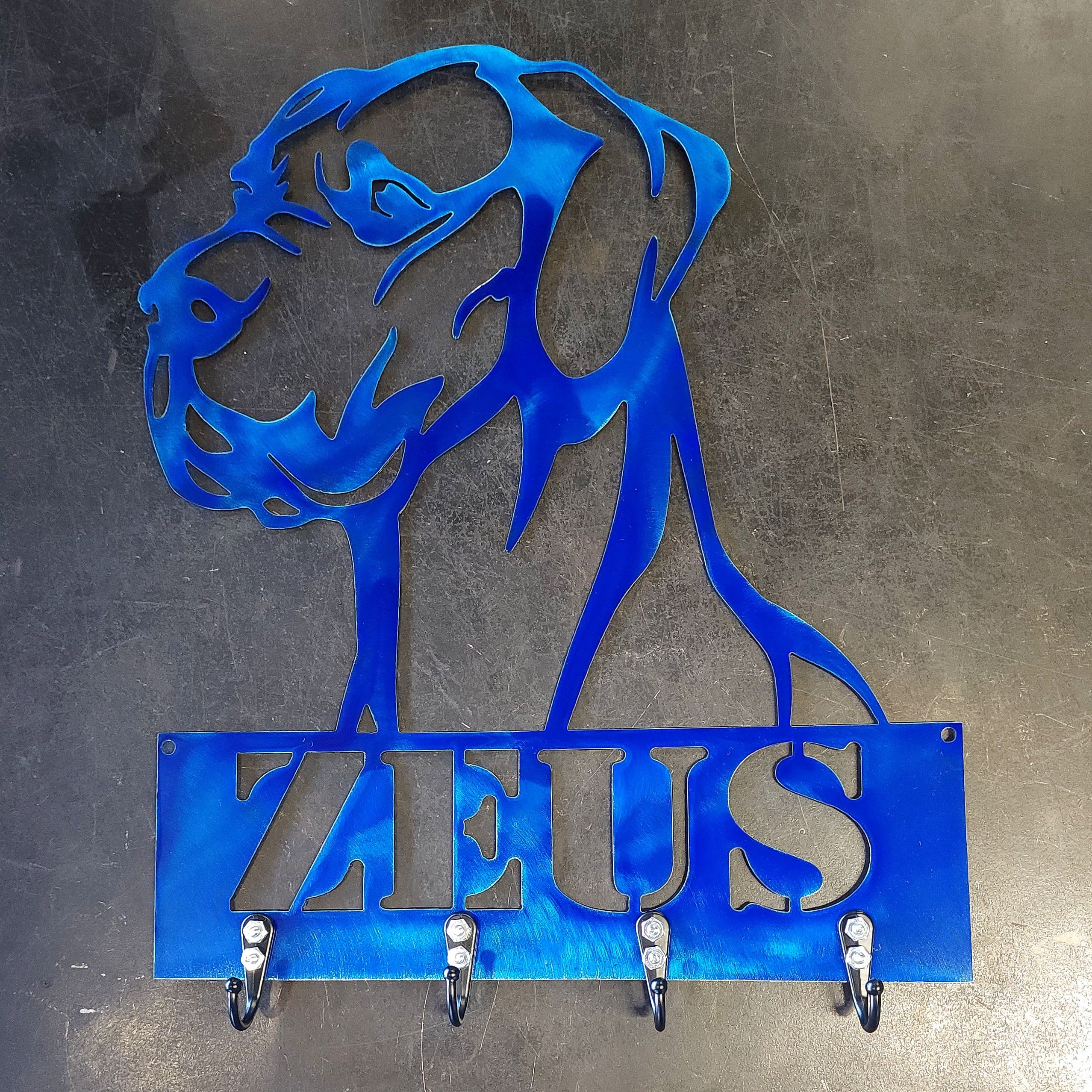 Great Dane #1 Key & Leash Hanger