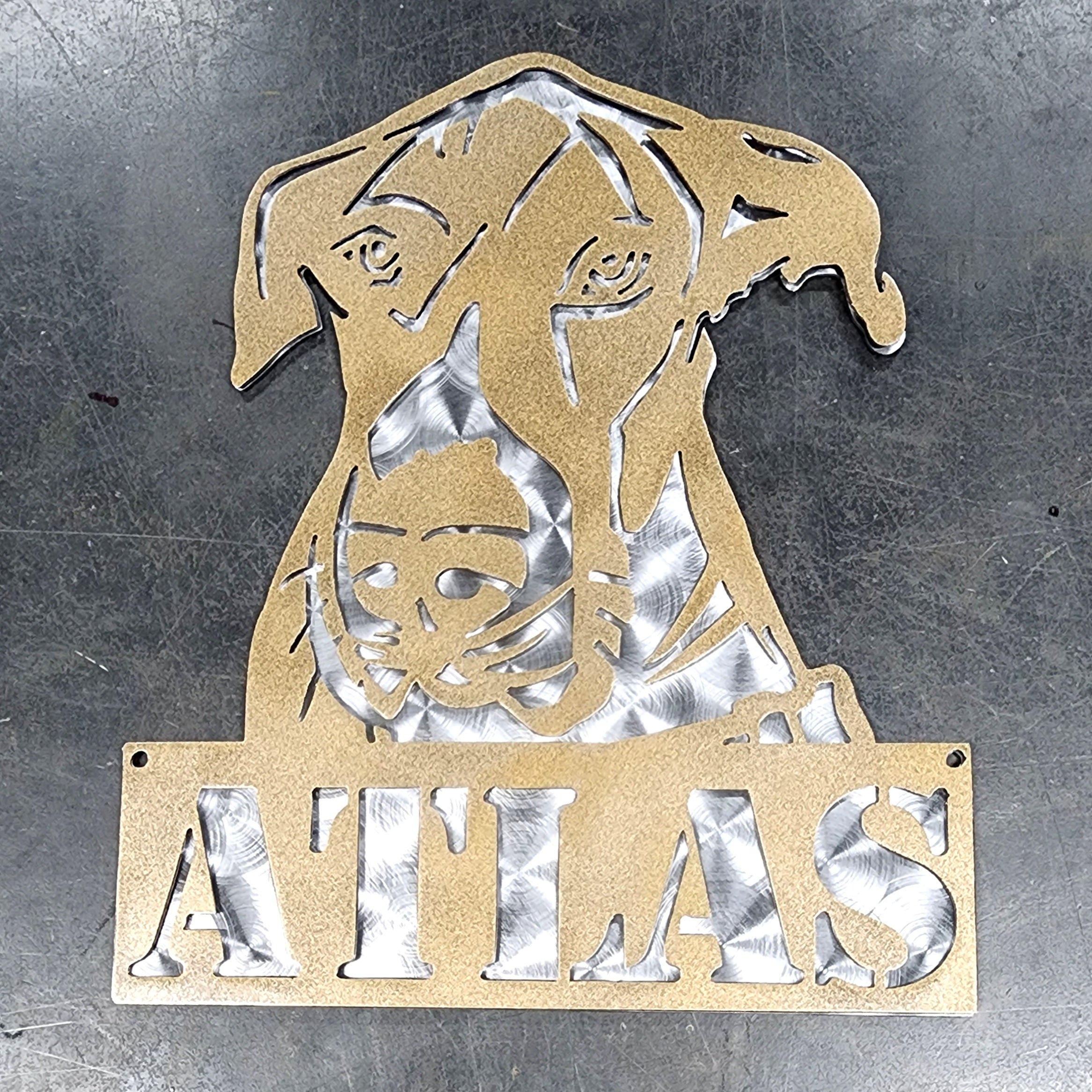 Great Dane #3 Metal Art