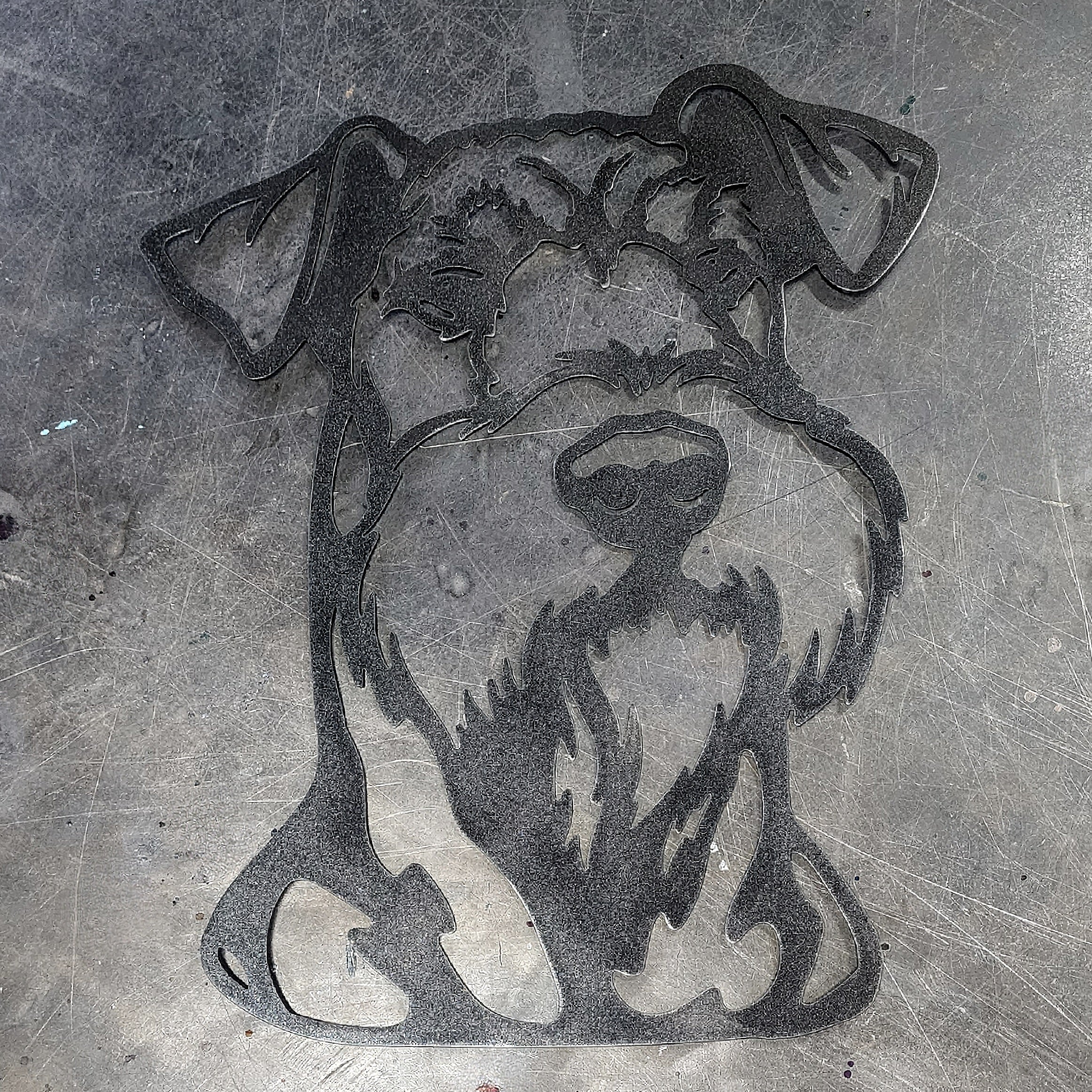 Airedale Terrier #1 Metal Art