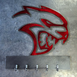 Dodge Hellcat Key & Leash Hanger