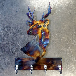 Sika Deer Key & Leash Hanger