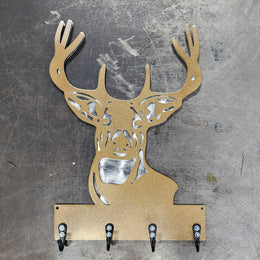 White-Tailed Deer Key & Leash Hanger
