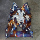 Rough Collie Metal Art