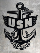 Navy (USN) Anchor Metal Art