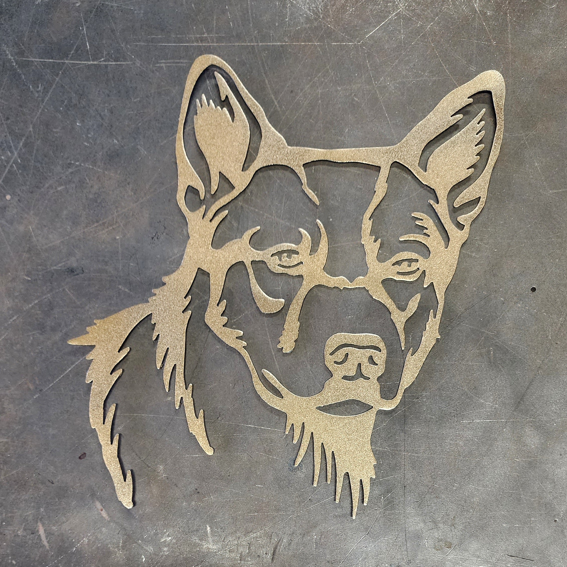 Australian Cattle Dog Metal Art