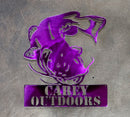 Catfish Metal Art