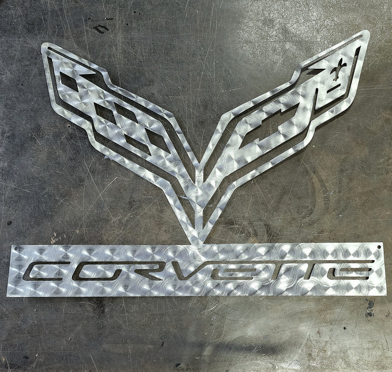 Corvette C7 Metal Art