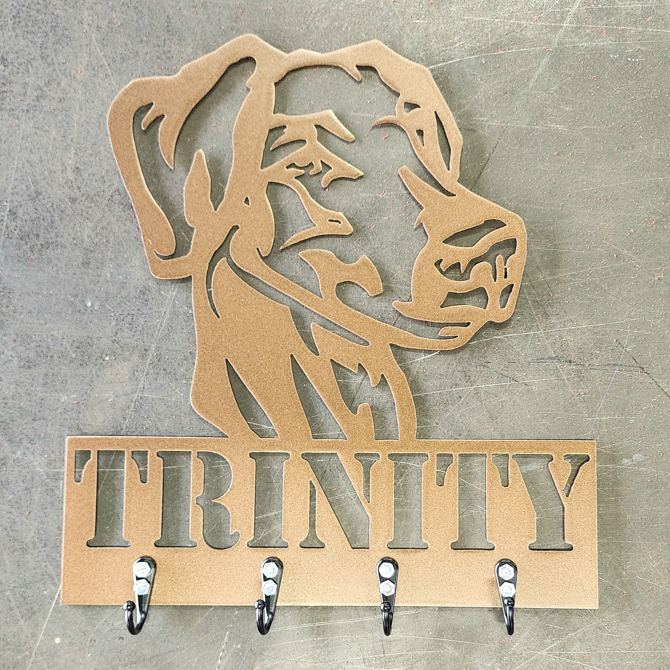 Doberman Pinscher #2 Key & Leash Hanger