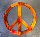 Peace Sign Metal Art